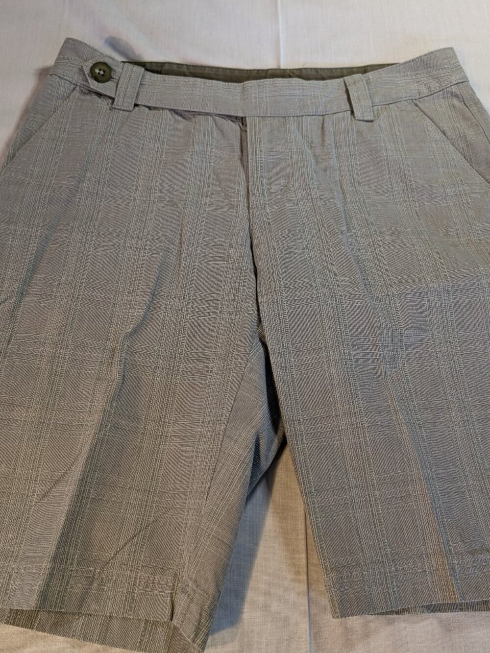 The North Face Women's Dupplin Plaid Shorts (Size 4) Hook And Eye Closure Golf